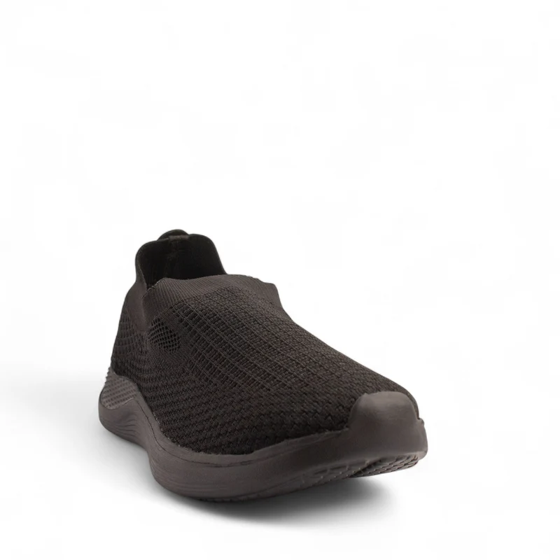Men Black Cloth Shoe #4891