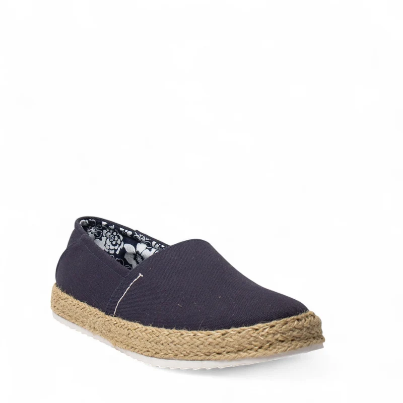 Europeon Union Men Dark Blue Cloth Espadrilles #4932