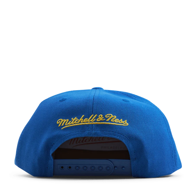 Warriors Embroidery Glitch Snapback