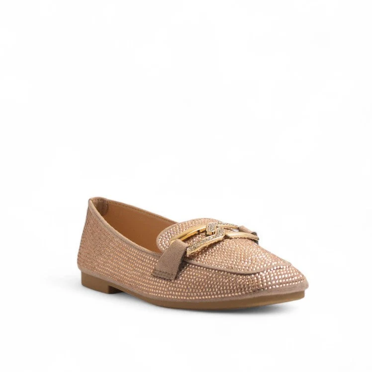 Europeon Union Women Rose Glitter Shoes #3174