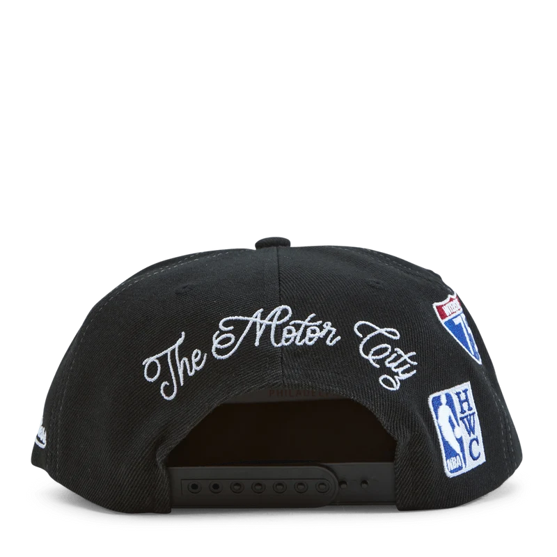 Pistons Hyperlocal Snapback HWC
