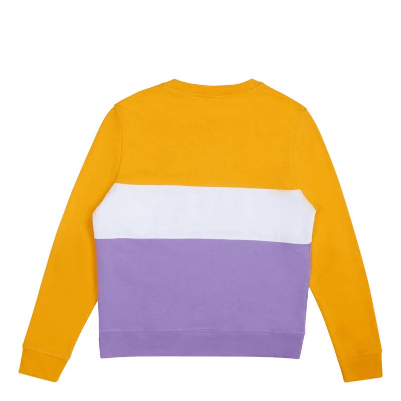 Women's Lakers Color Block Crew 2.0