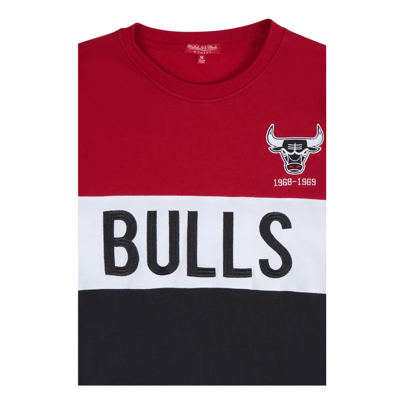 Women's Bulls Color Block Crew 2.0