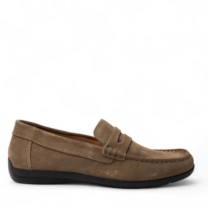 Italian Men Cafe Chamois Espadrilles #4991
