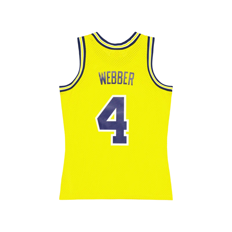 Wolverines Swingman Jersey Web Yellow
