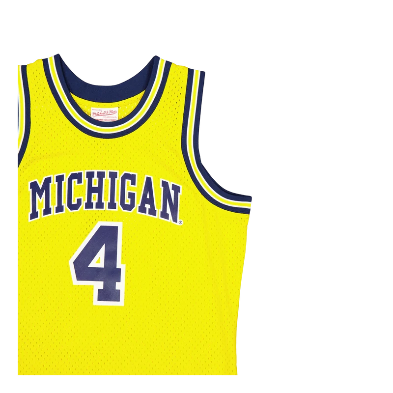 Wolverines Swingman Jersey Web Yellow