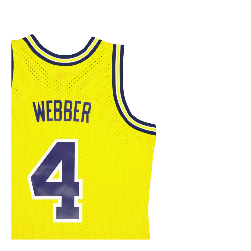 Wolverines Swingman Jersey Web Yellow