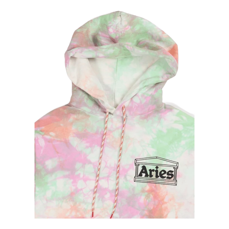 Tie Dye Temple Hoodie Multi