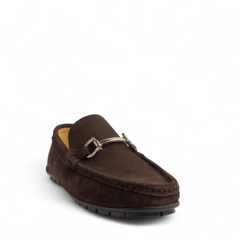 Men Brown Chamois Espadrilles #4863