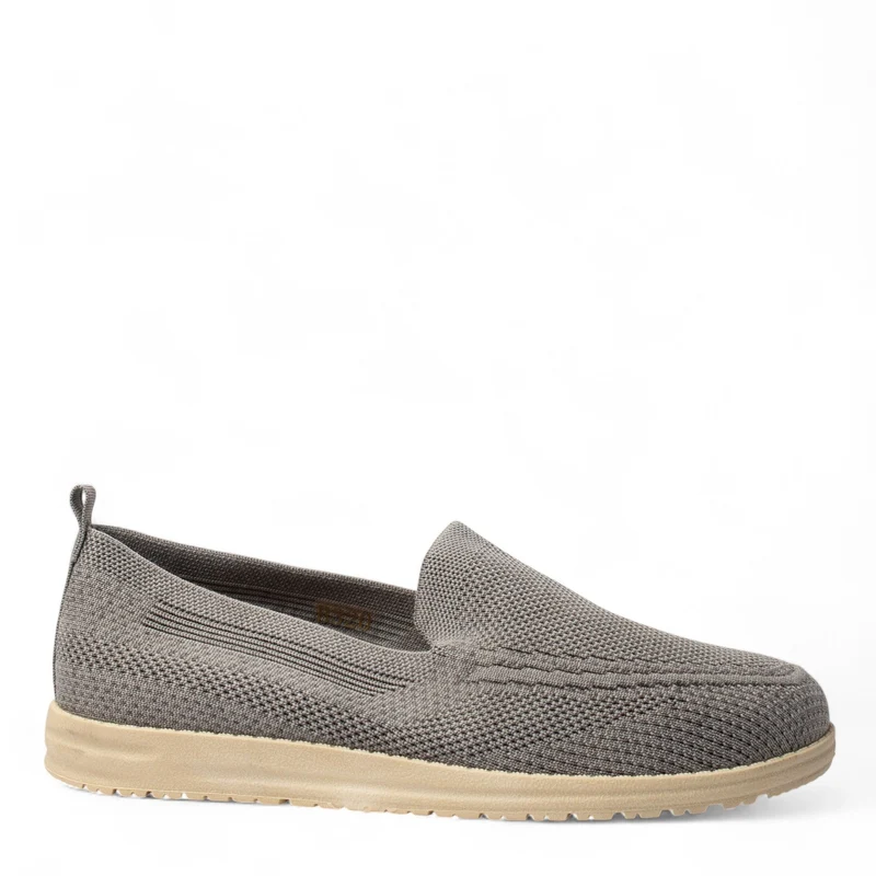 Europeon Union Men Grey Cloth Espadrilles #4922