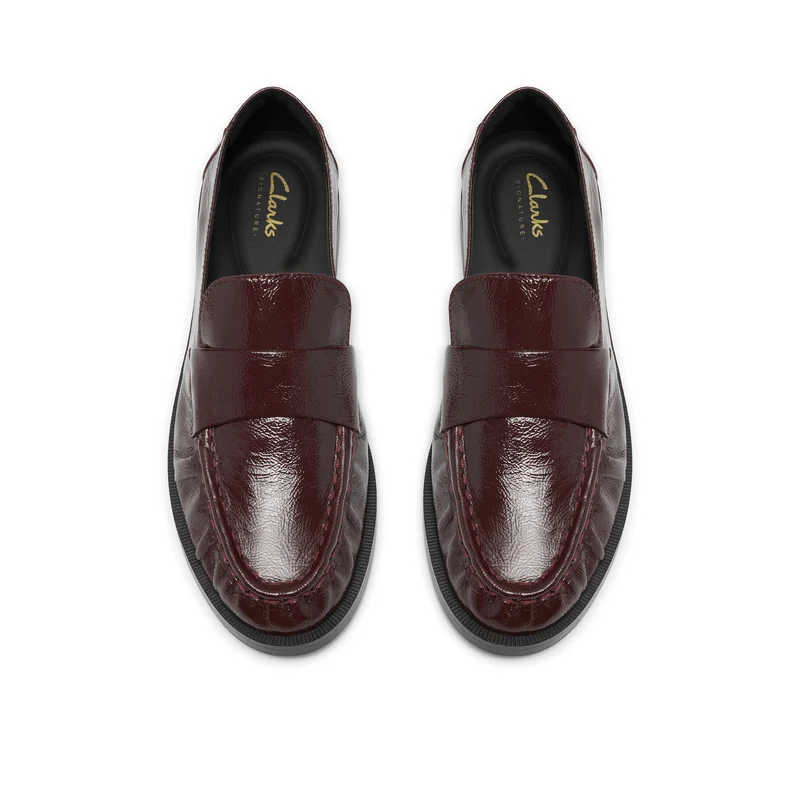 Straven2 Step burgundy patent