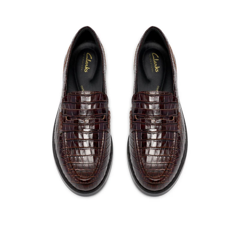 Straven2 Penny brown croc
