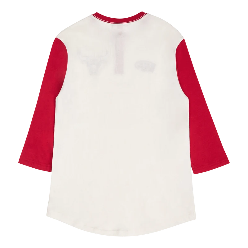 Bulls Icon Henley Cream