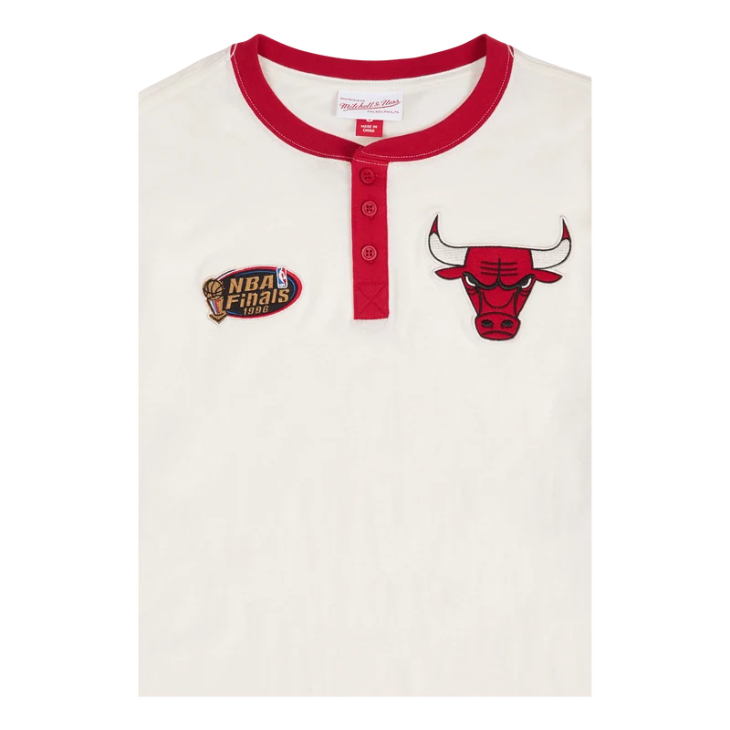Bulls Icon Henley Cream