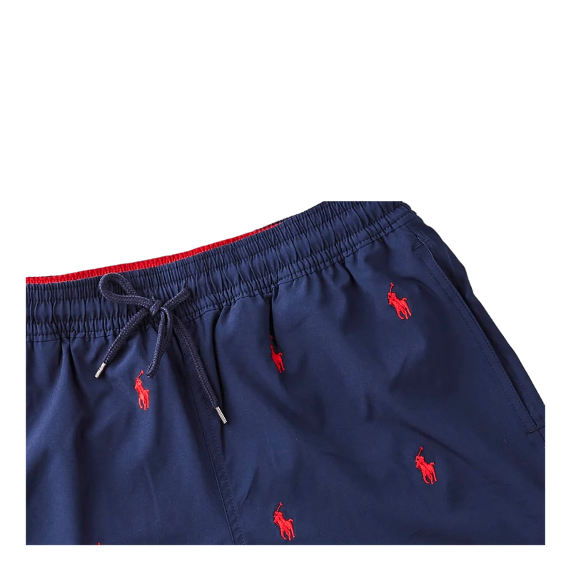 5.75-Inch Traveler Classic Swim Trunk Newport Navy W/ Aoe