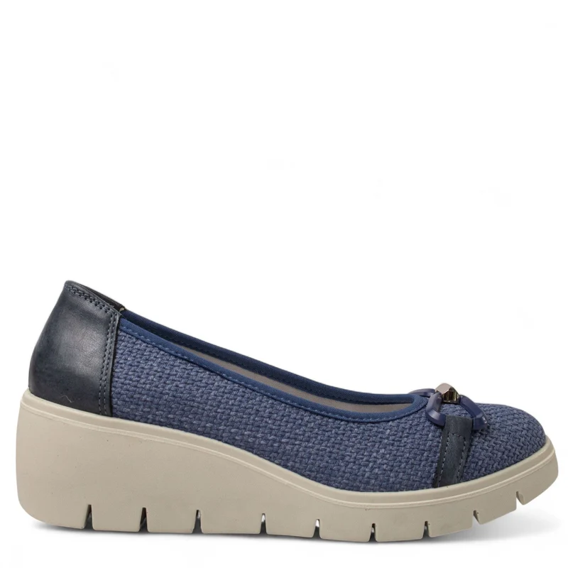Italian Women Blue Jeans Espadrilles #4431