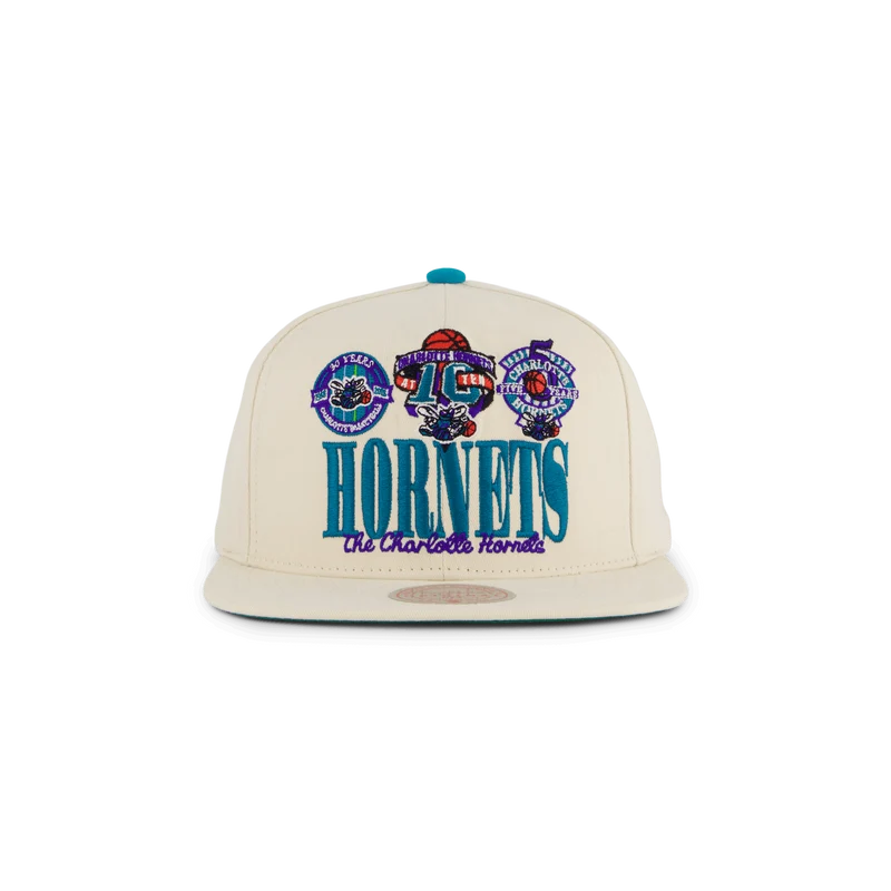 Hornets Reframe Retro Snapback HWC