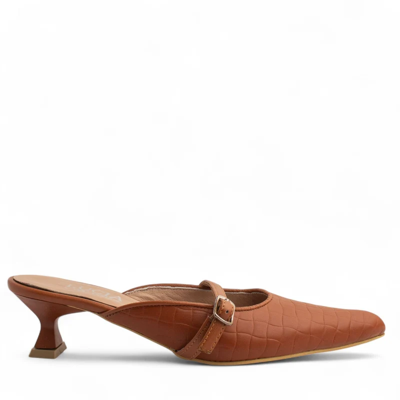 Women Havan Leather Mules #4299