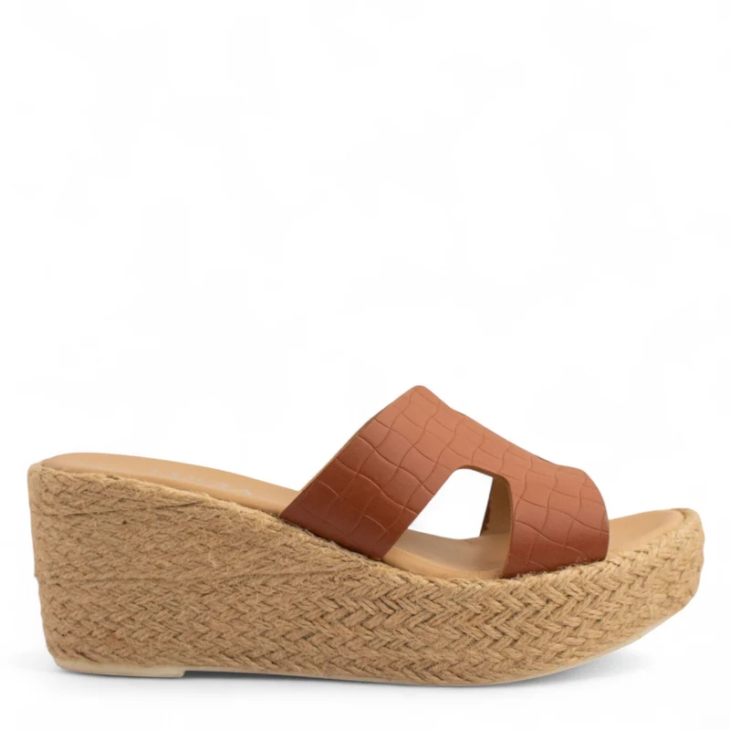 Women Havan Leather Wedges #4295