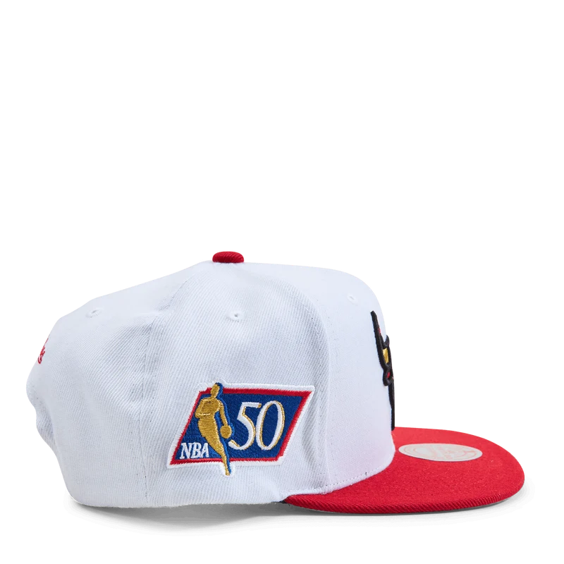 Bulls NBA 50th Anniversity Snapback