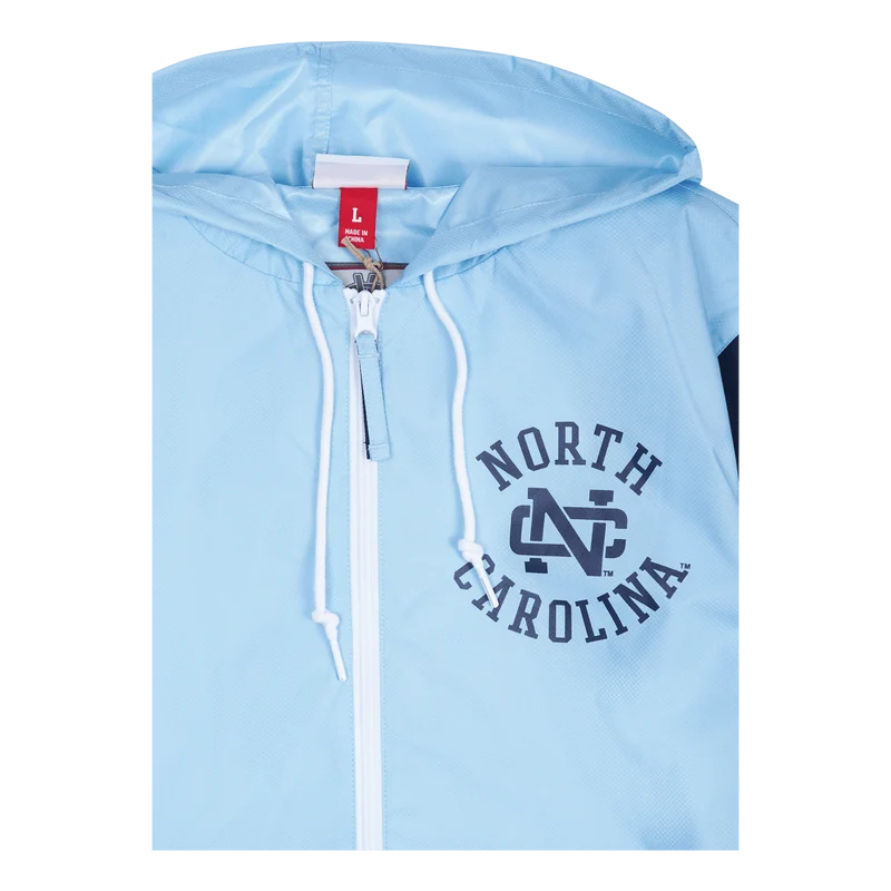 UNC Throw It Back Full Zip Windbreak