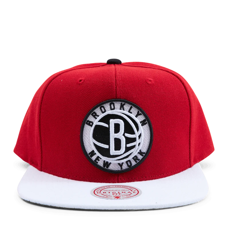 Nets Cardinal 2 Tone Snapback