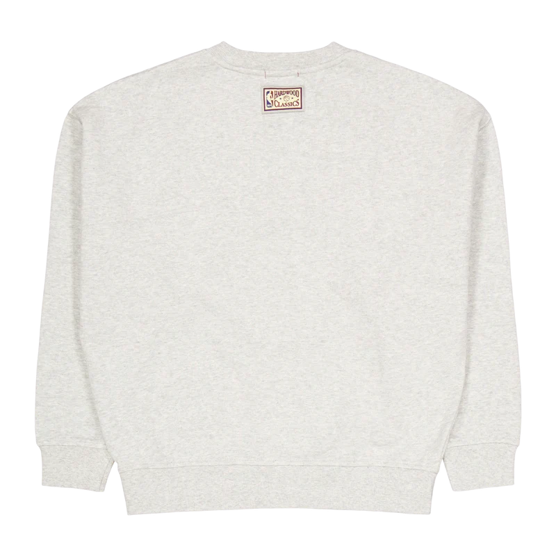 Knicks Womens Logo Lt Crew 3.0 Grey Heather