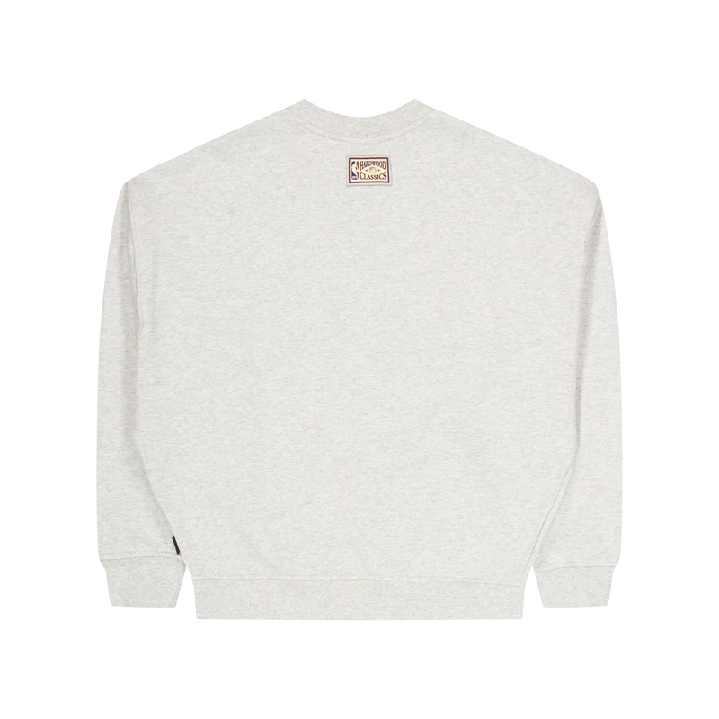 Suns Womens Logo Lt Crew 3.0 Grey Heather