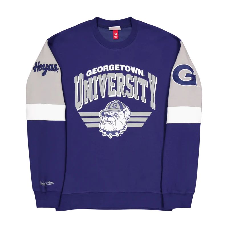 Hoyas All Over Crew 3.0 Navy