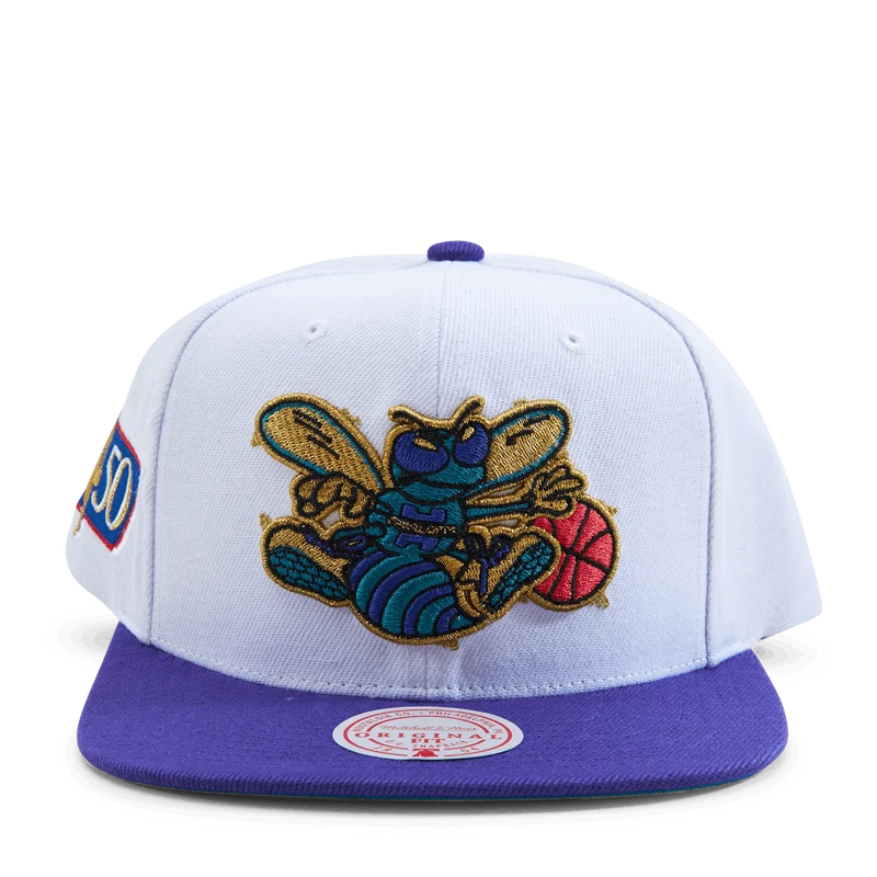 Hornets NBA 50th Anniversity Snapback