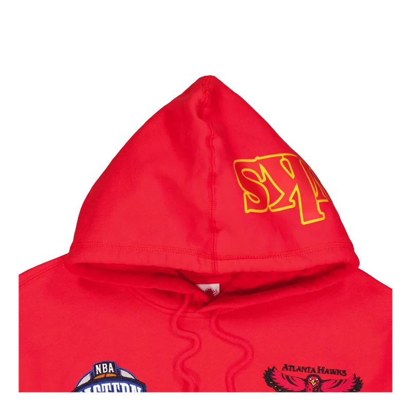 M&n City Collection Fleece Hoo Red