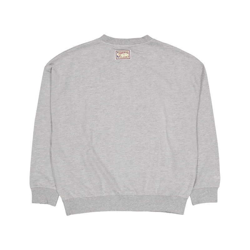 Womens Big Face Crew 6.0 Grey Heather