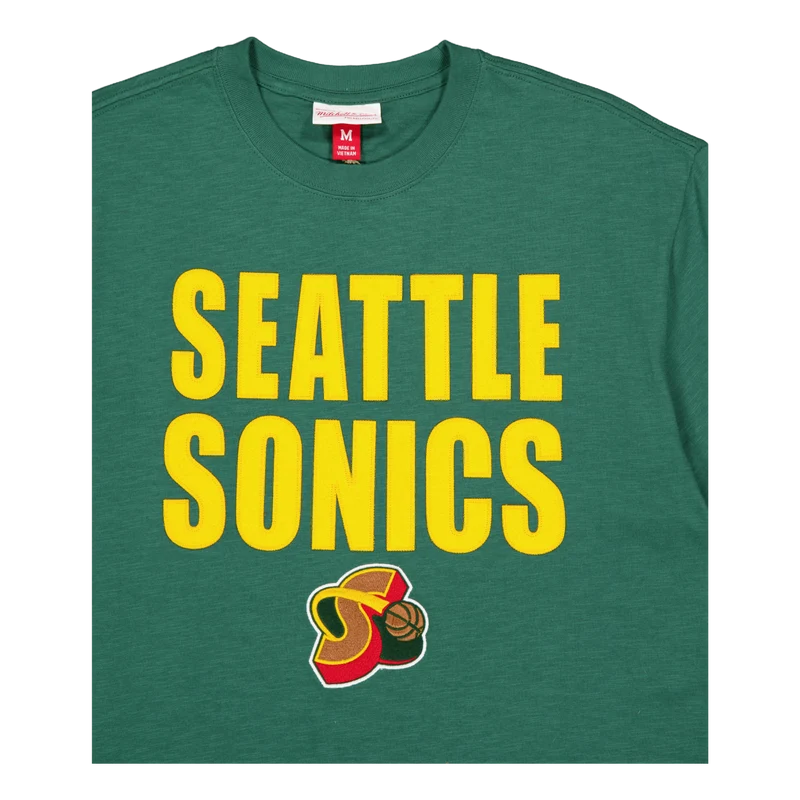 Supersonics Legendary Slub S/s Dark Green