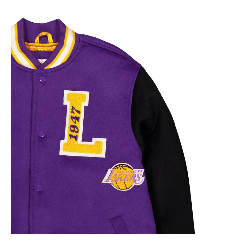 Lakers Team Legacy Varsity Jac Purple/black