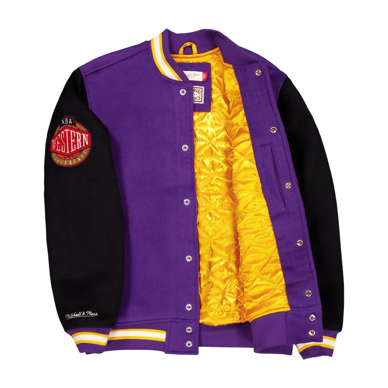 Lakers Team Legacy Varsity Jac Purple/black