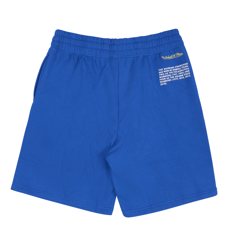 Warriors Team Origins Fleece Short