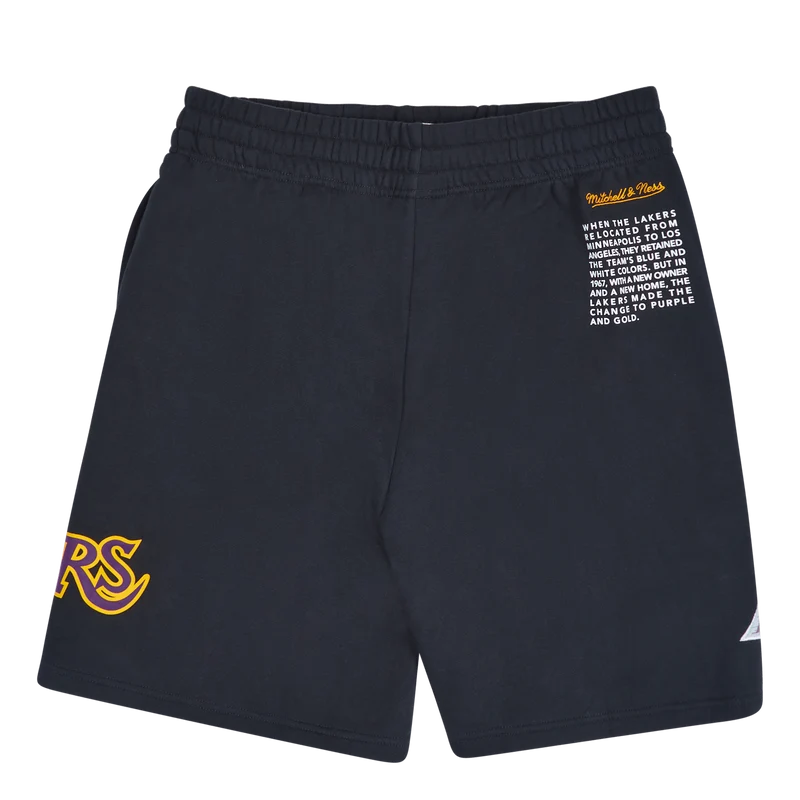 Lakers Team Origins Fleece Short