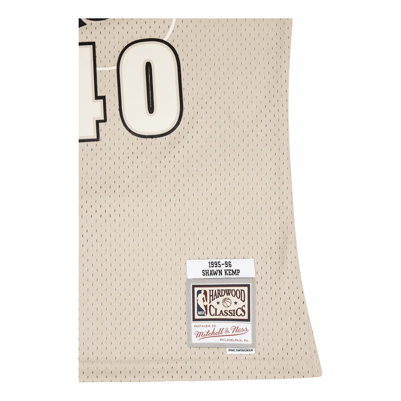 Supersonics Khaki Swingman Jersey