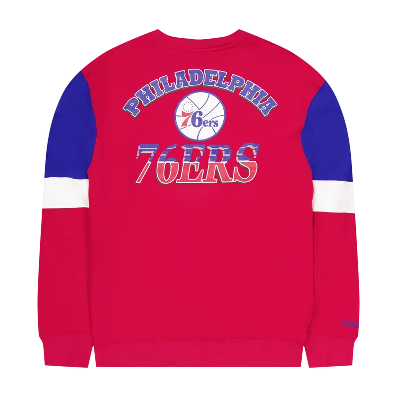 76ers All Over Crew 3.0 Scarlet Red