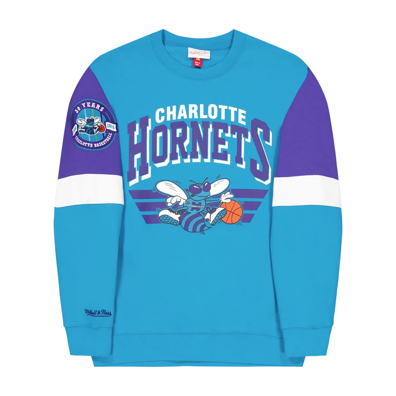 Hornets All Over Crew 3.0 Hornets Blue