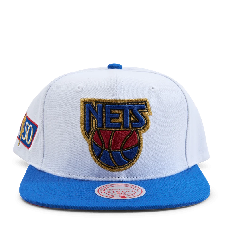 Nets NBA 50th Anni Snapback Hw