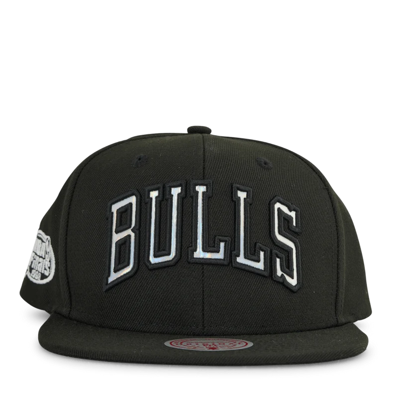 Bulls Iridescent Wordmark Snapback