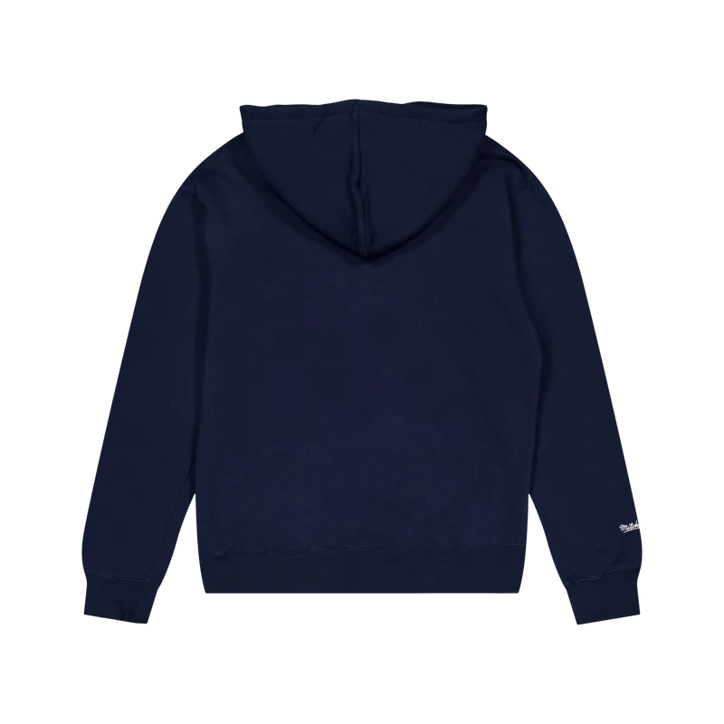 Left Chest Logo Hoodie Navy