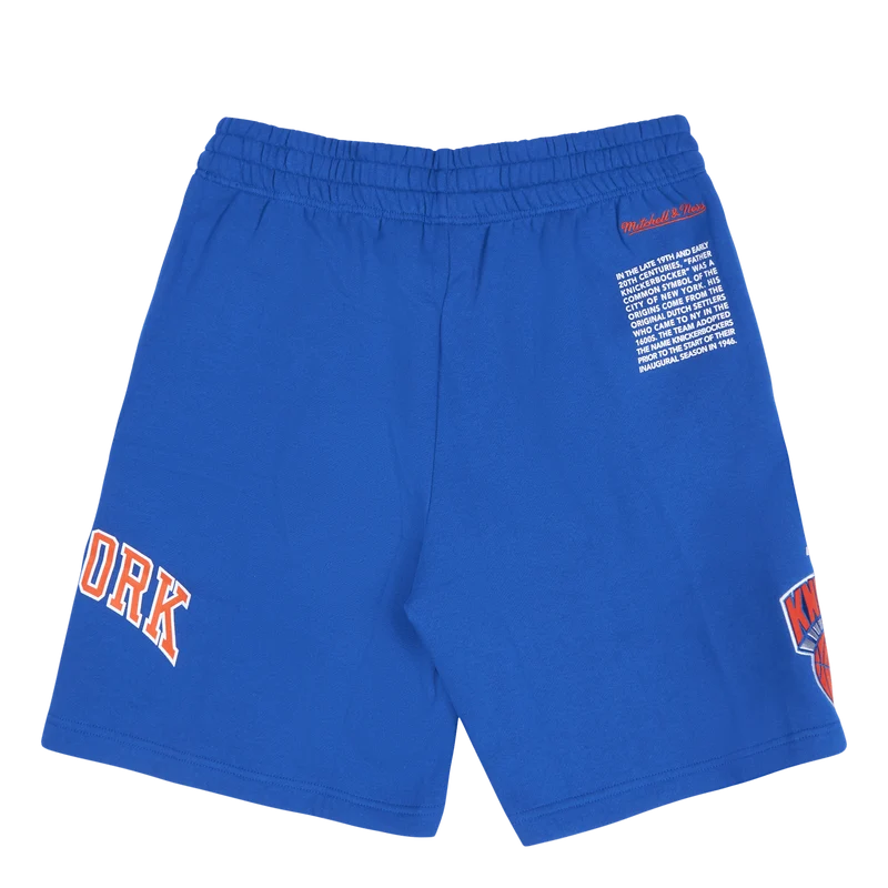 Knicks Team Origins Fleece Short