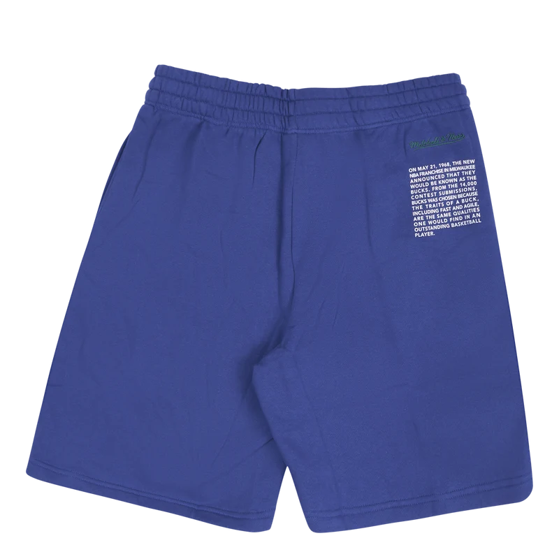 Bucks Team Origins Fleece Short