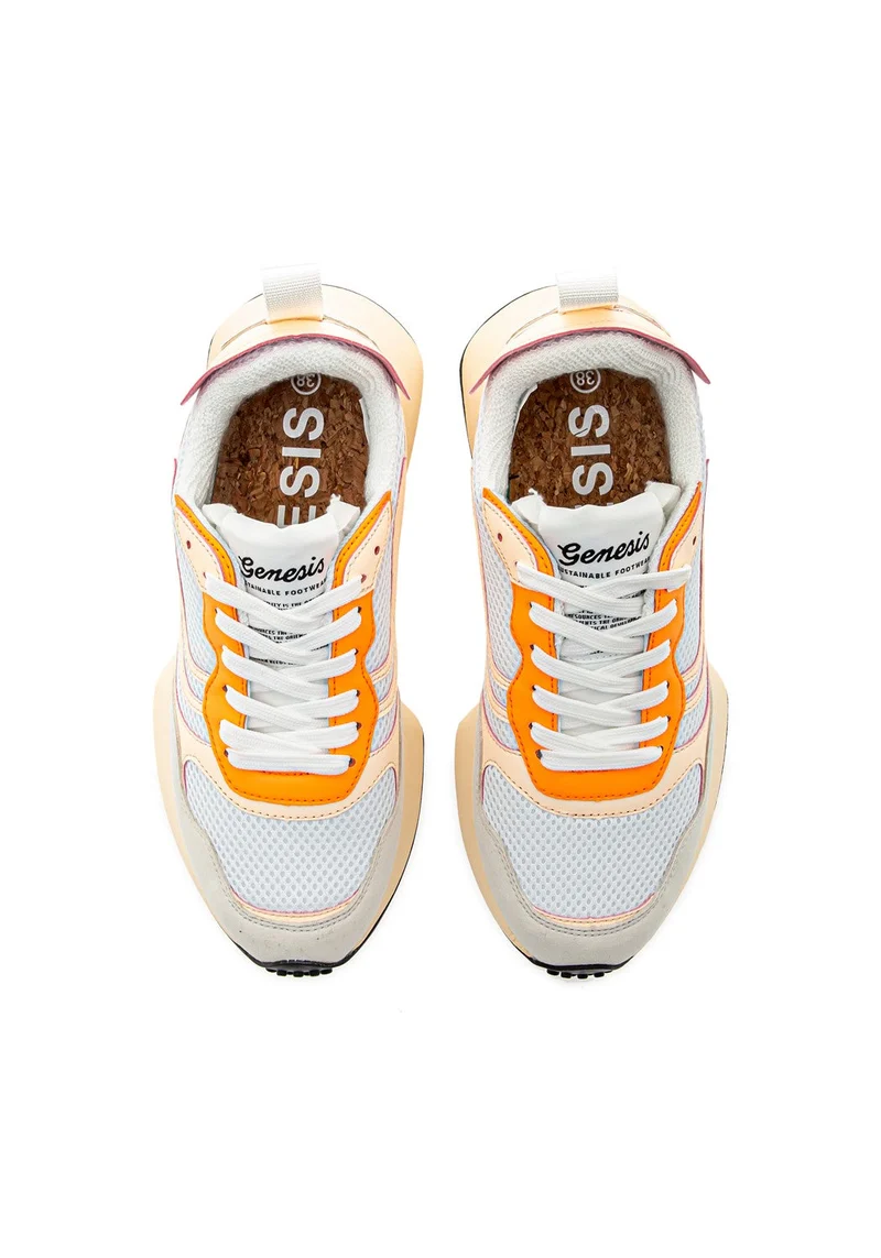 G-Marathon Eco-Sued R-Pet wht/neon nude