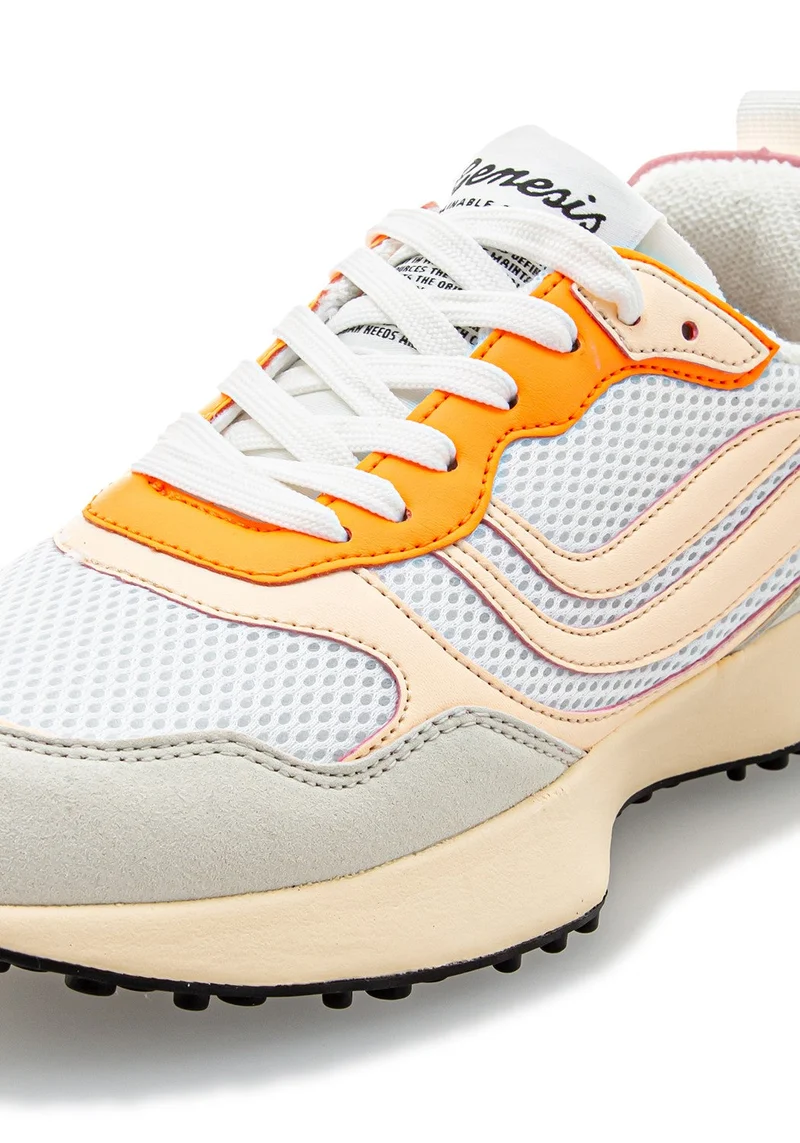 G-Marathon Eco-Sued R-Pet wht/neon nude
