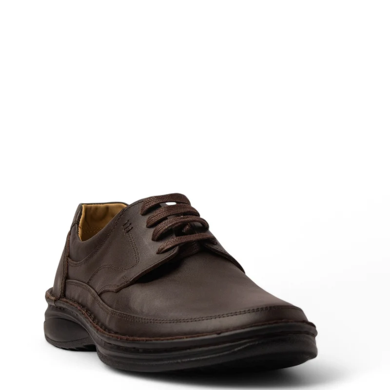 Men Brown Leather Shoe #4845