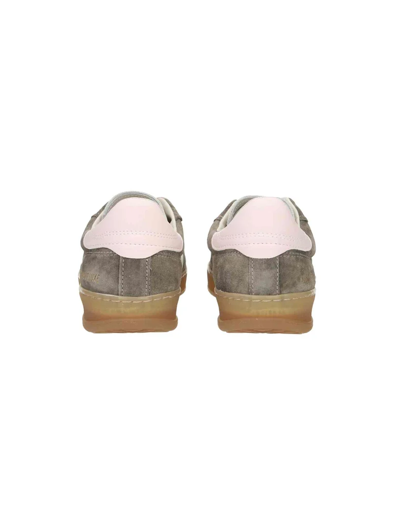 Club Deluxe Off White M Logo Pink Backtab Brair-Root Washed Suede