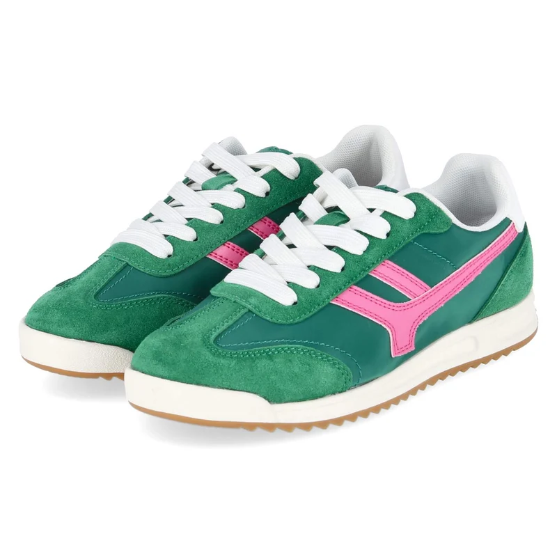 Low Sneaker Grün